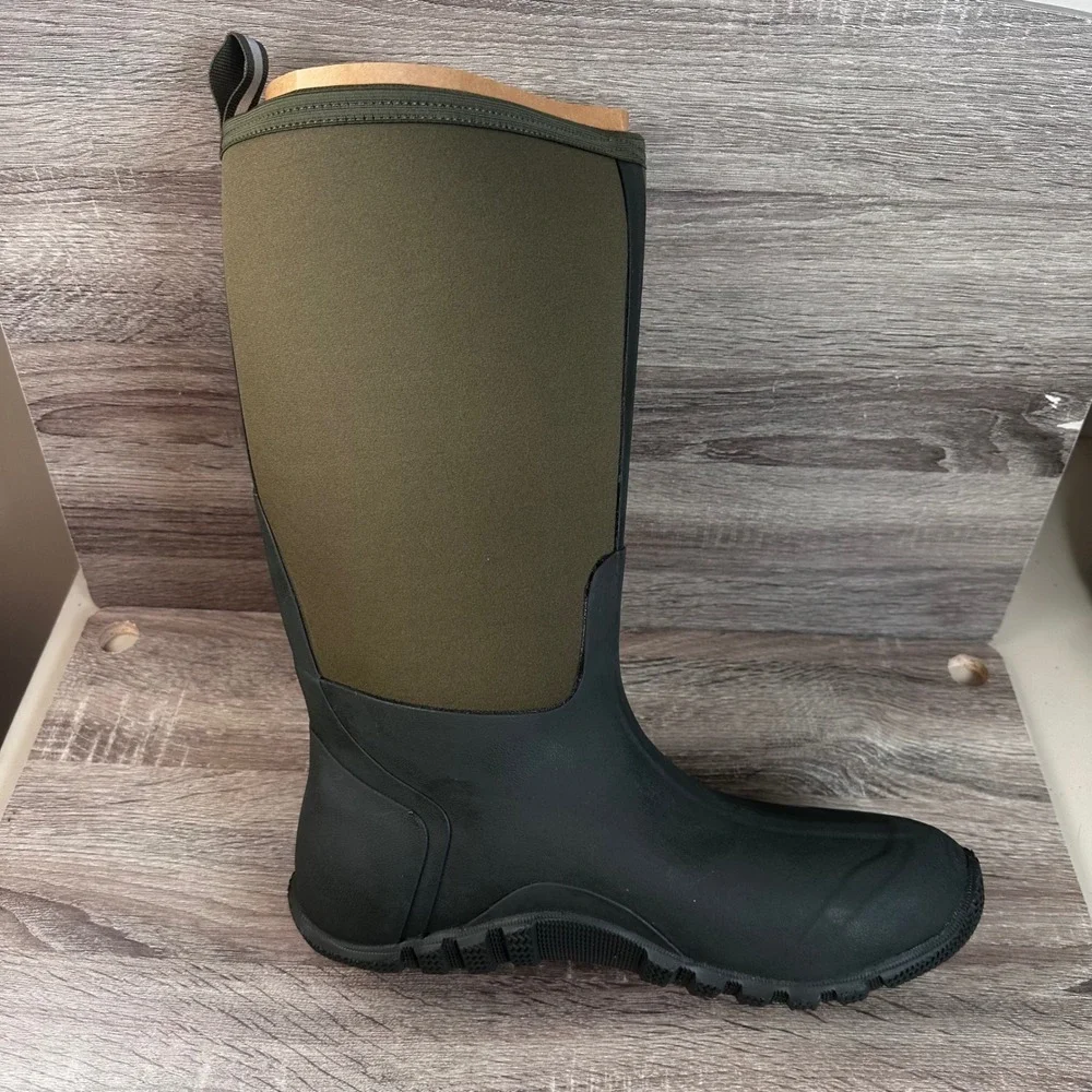Muck Boot Company Edgewater Hi Boots Mens 13 Moss Green Waterproof Hunting NEW
